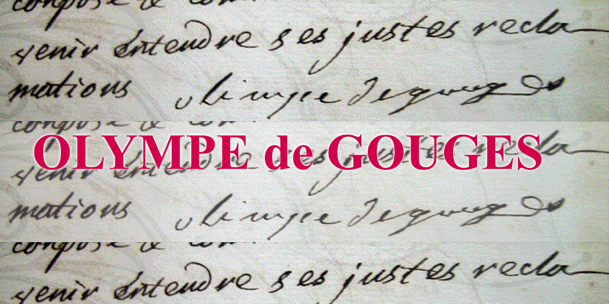 Olympe de Gouges | Plays & Texts